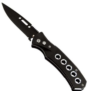 Automatic Heavy Duty Knife with 5-Hole Handle